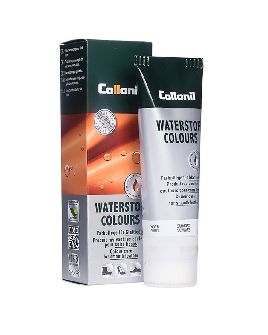 Herenschoenen Collonil | Collonil Waterstop Zwart Tube 75 Ml