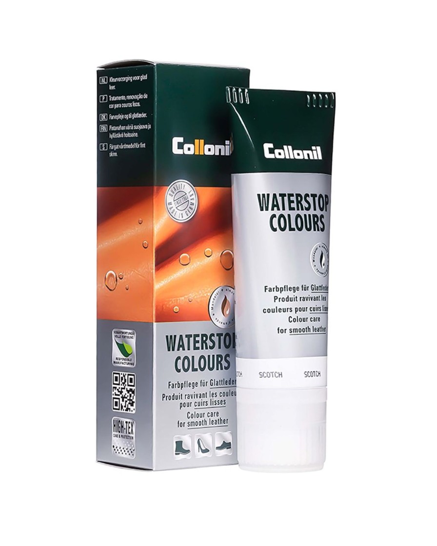 Herenschoenen Collonil | Collonil Waterstop Cognac Tube 75 Ml