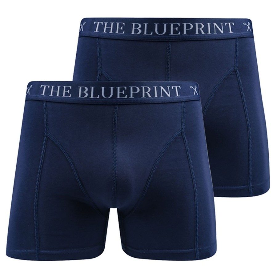 Herenkleding The BLUEPRINT Premium | The Blueprint Premium - Boxershort 2-Pack