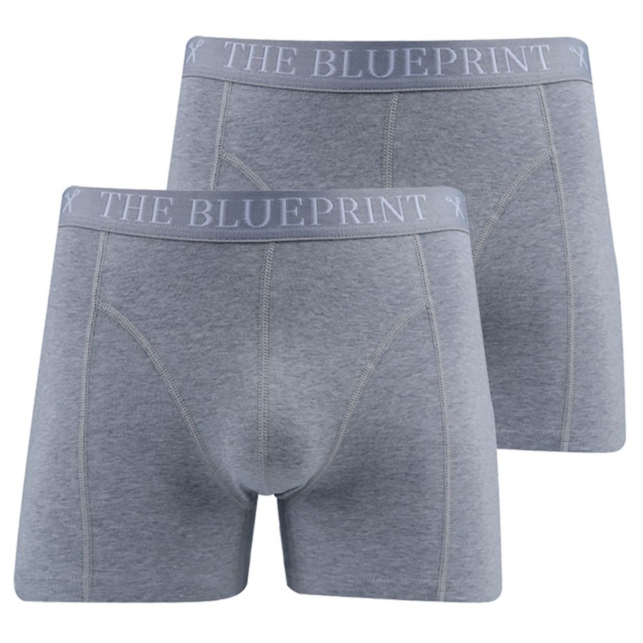 Herenkleding The BLUEPRINT Premium | The Blueprint Premium - Boxershort 2-Pack