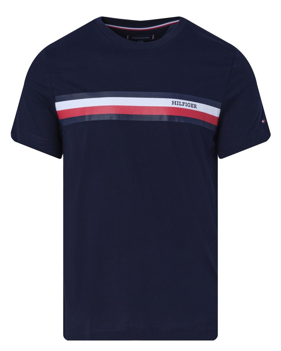 Herenkleding Tommy Hilfiger Menswear | Tommy Hilfiger Menswear T-Shirt Km