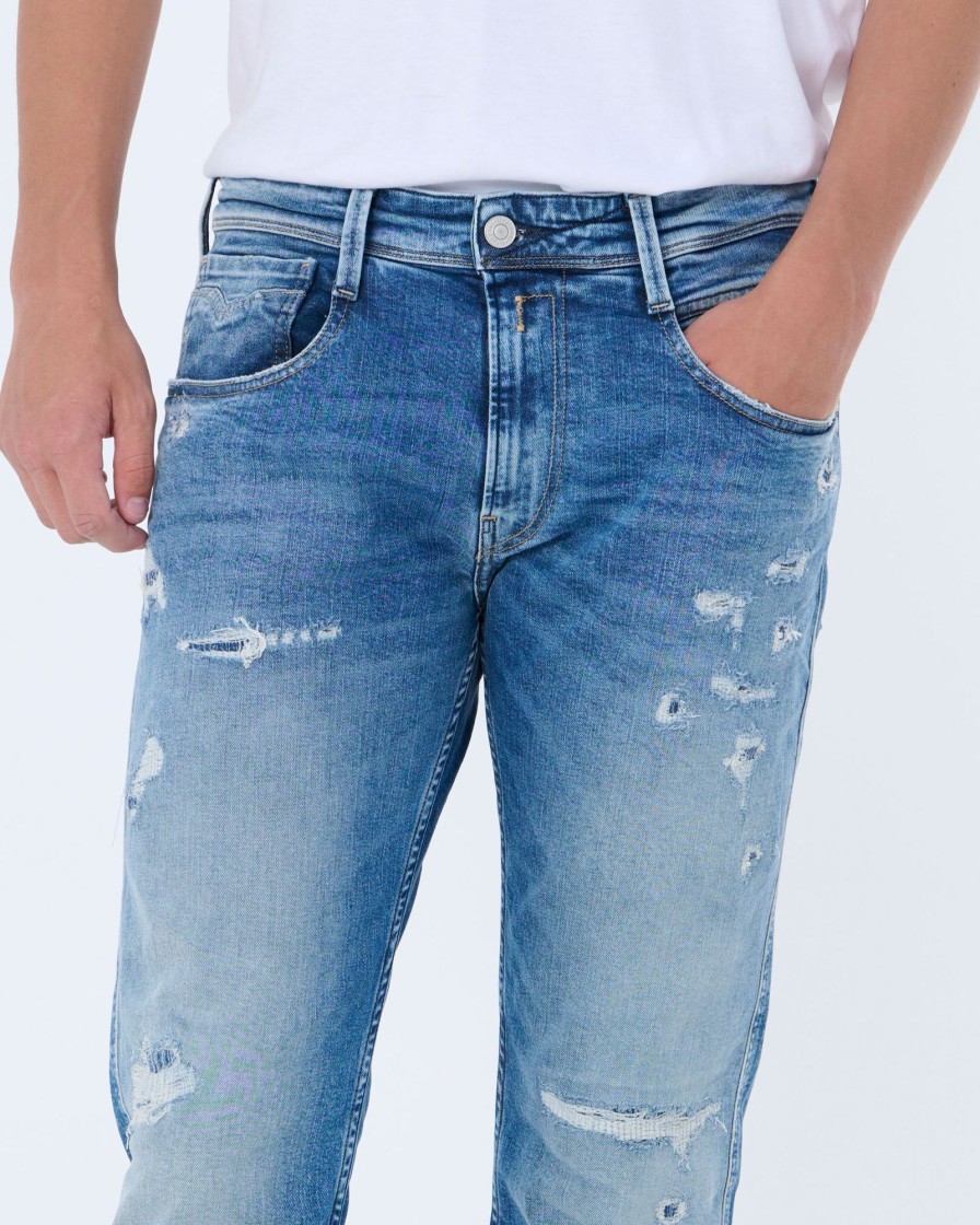 Herenkleding Replay | Replay Aged Anbass Jeans