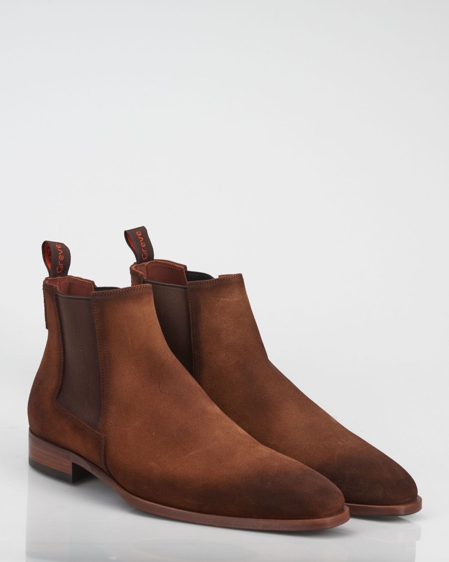 Herenschoenen Dutch Dandies | Dutch Dandies X Greve Chelsea Boots