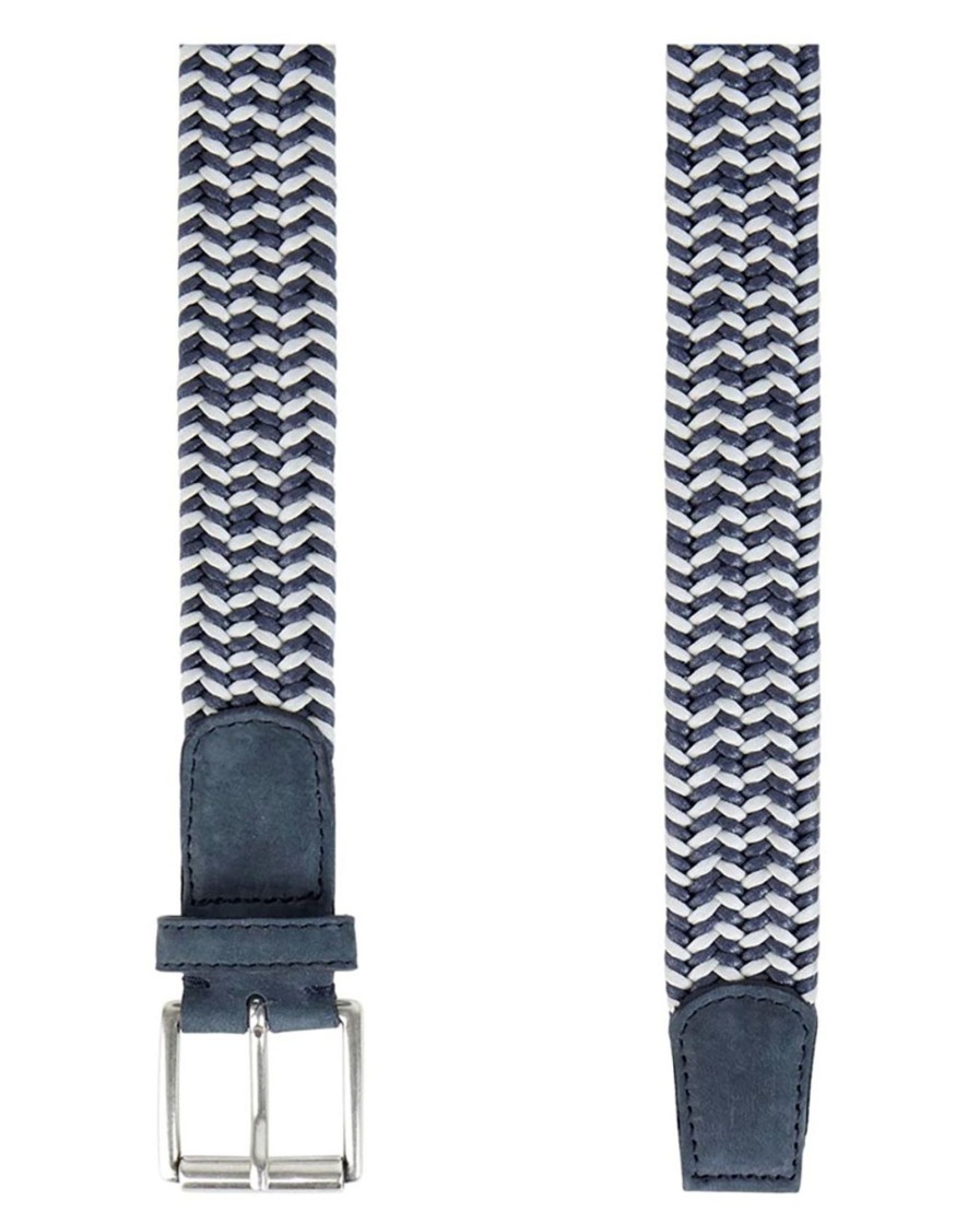 Accessoires Profuomo | Profuomo Geklede Riem