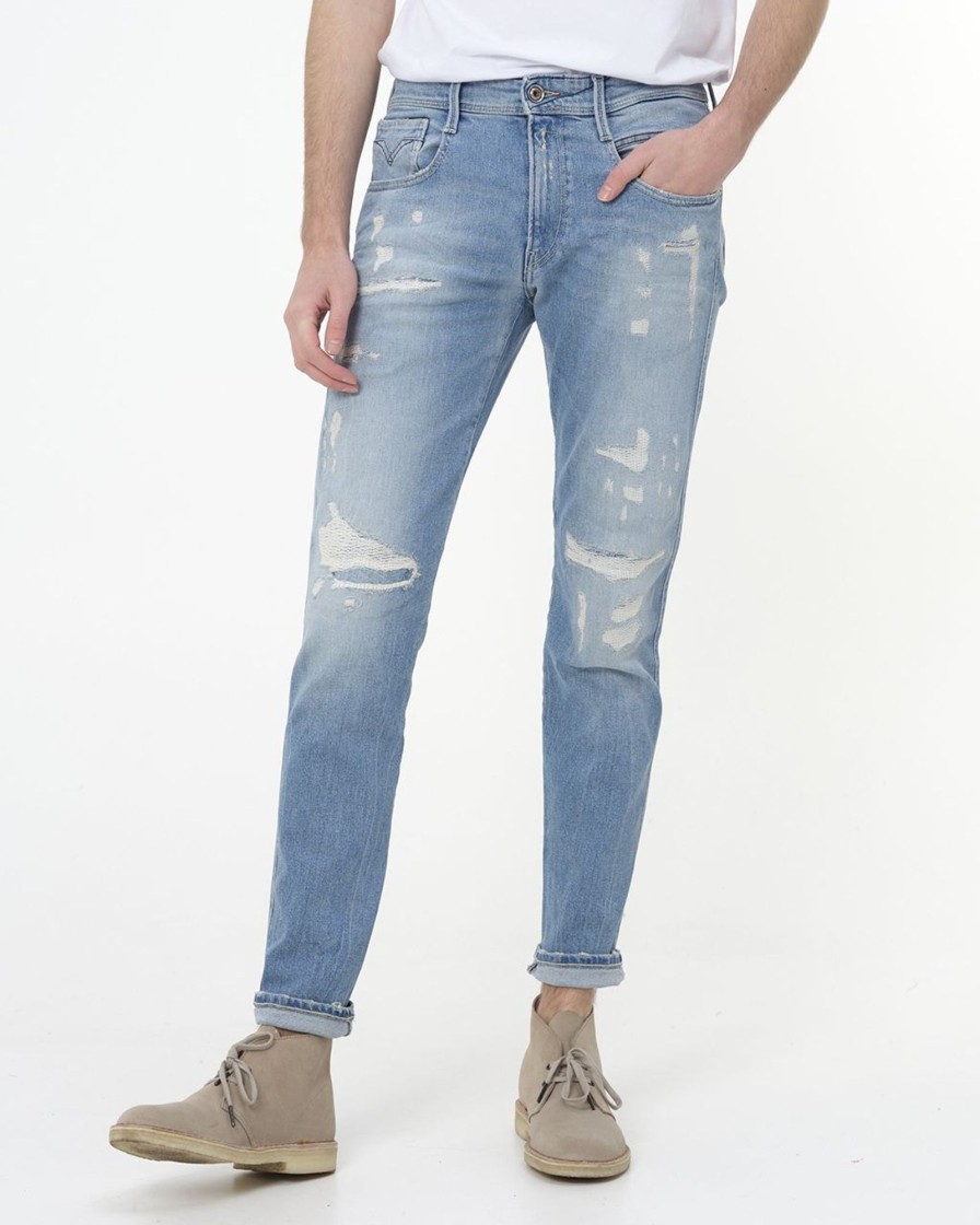 Herenkleding Replay | Replay Anbass Aged Jeans