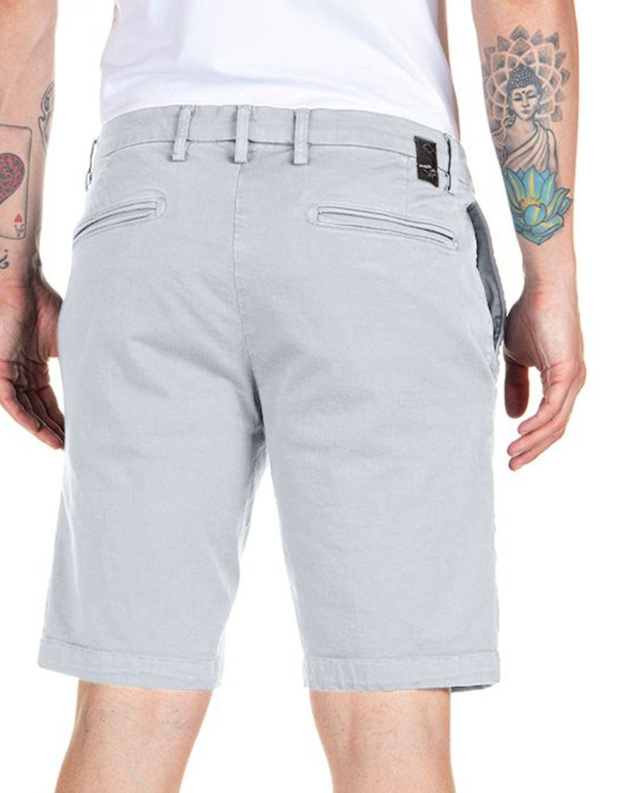 Herenkleding Replay | Replay Hyperflex Chino Short