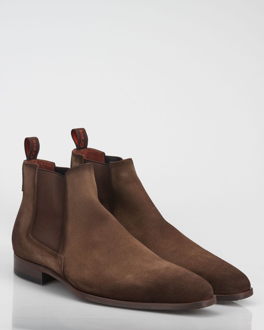 Herenschoenen Dutch Dandies | Dutch Dandies X Greve Chelsea Boots