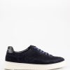 Herenschoenen Filling Pieces | Filling Pieces Mondo Suede Organic Navy Sneakers