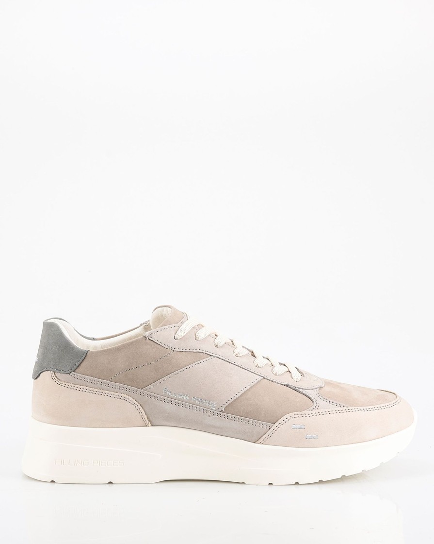 Herenschoenen Filling Pieces | Filling Pieces Jet Runner Taupe Sneakers